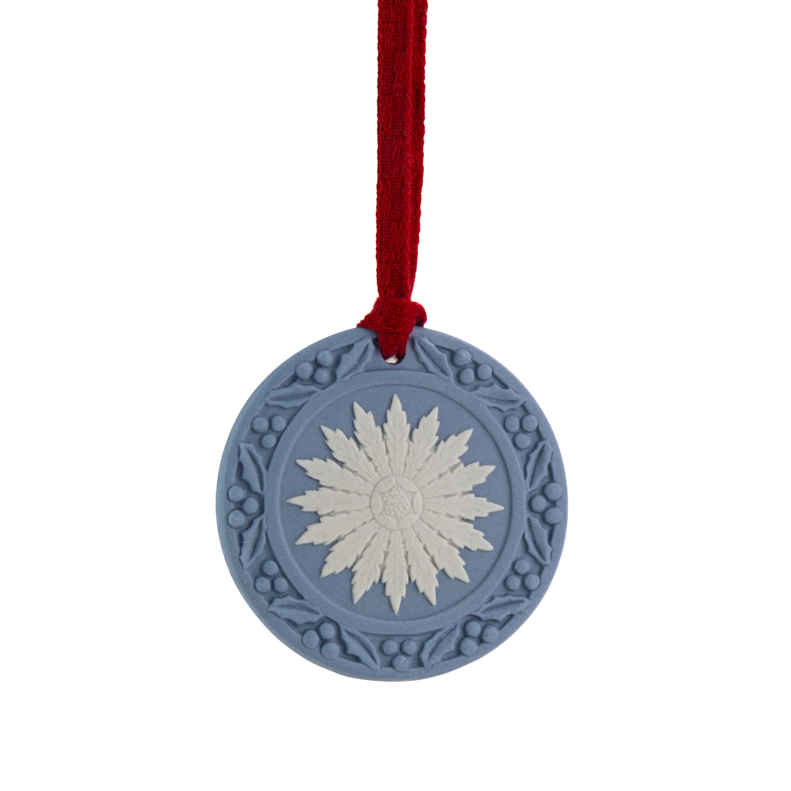 Wedgwood Jasperware Flower Ornament-Goviers