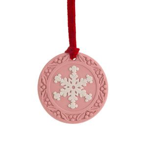 Wedgwood Jasperware Snowflake Ornament-Goviers