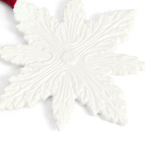 Wedgwood Snowflake Ornament-Goviers