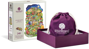 Wentworth Autumn Village Wooden Puzzle - 240 Pieces-Goviers