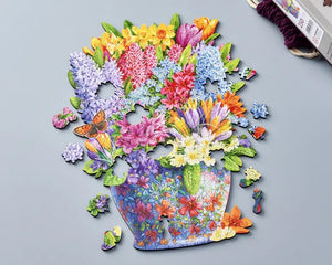 Wentworth Bountiful Blooms Wooden Puzzle - 250 Pieces-Goviers
