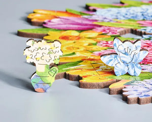 Wentworth Bountiful Blooms Wooden Puzzle - 250 Pieces-Goviers