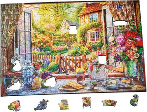 Wentworth Country Breakfast Wooden Puzzle - 250 Pieces-Goviers