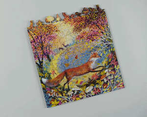 Wentworth Fall Fox Wooden Puzzle - 240 Pieces-Goviers