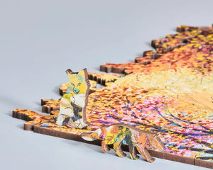 Wentworth Fall Fox Wooden Puzzle - 240 Pieces-Goviers