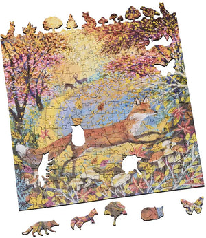 Wentworth Fall Fox Wooden Puzzle - 240 Pieces-Goviers