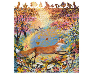Wentworth Fall Fox Wooden Puzzle - 240 Pieces-Goviers