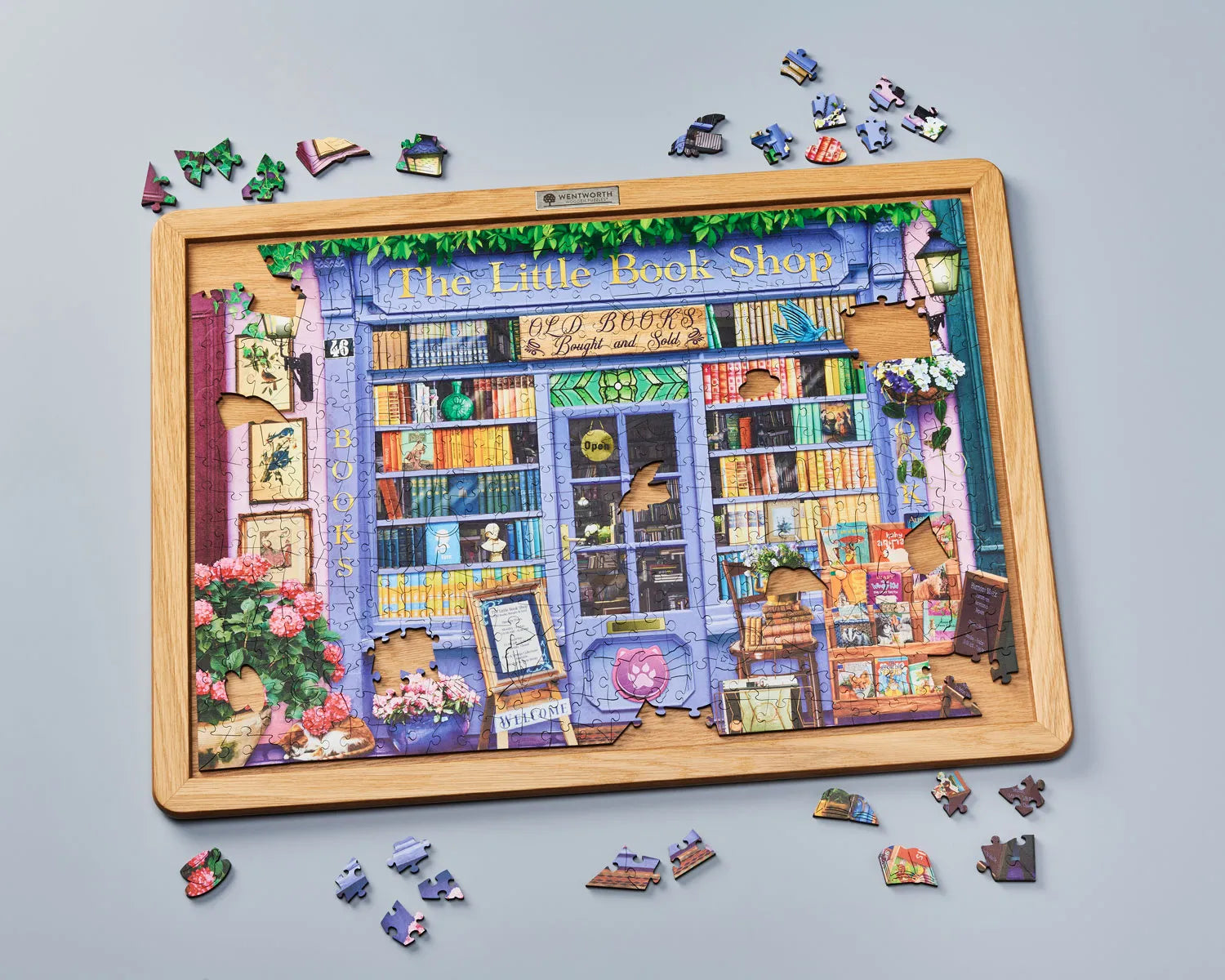 Wentworth Large Wooden Jigsaw Puzzle Board-Goviers