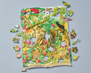 Wentworth Out of the Book - The Jungle Book Wooden Puzzle - 250 Pieces-Goviers