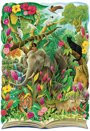 Wentworth Out of the Book - The Jungle Book Wooden Puzzle - 250 Pieces-Goviers