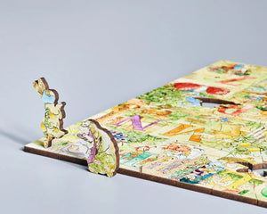 Wentworth Peter Rabbit Alphabet Children's Wooden Puzzle - 50 Large Pieces-Goviers