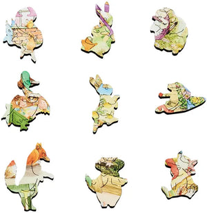 Wentworth Peter Rabbit Alphabet Children's Wooden Puzzle - 50 Large Pieces-Goviers