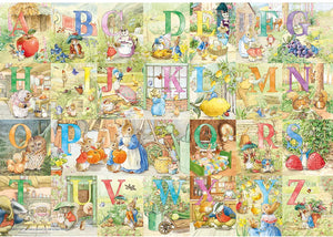 Wentworth Peter Rabbit Alphabet Children's Wooden Puzzle - 50 Large Pieces-Goviers