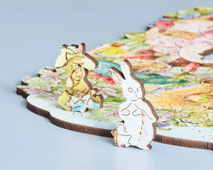 Wentworth Peter Rabbit and Friends Wooden Puzzle - 250 Pieces-Goviers