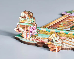 Wentworth Petit Patisserie Wooden Puzzle - 250 Pieces-Goviers