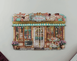 Wentworth Petit Patisserie Wooden Puzzle - 250 Pieces-Goviers