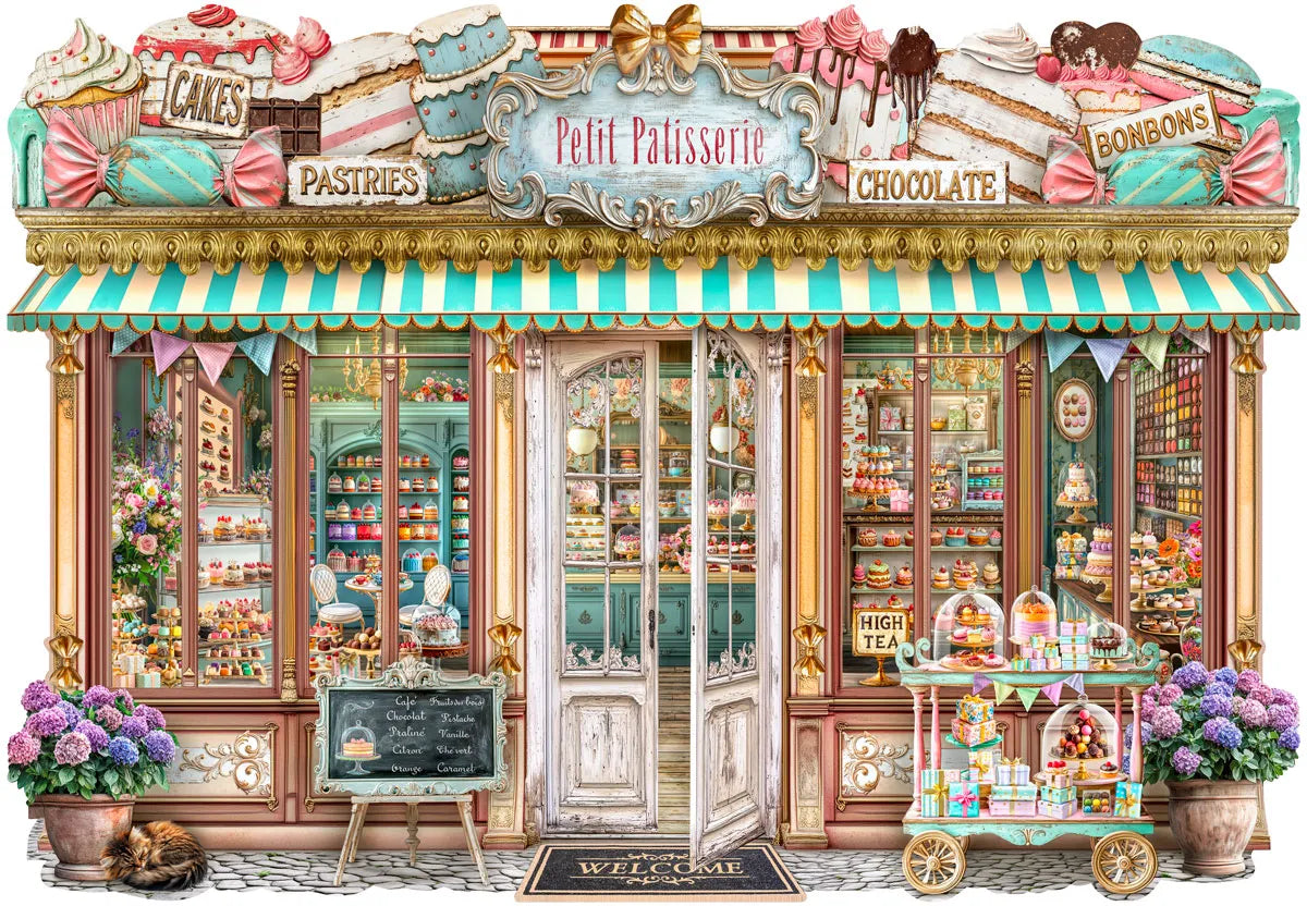 Wentworth Petit Patisserie Wooden Puzzle - 250 Pieces-Goviers