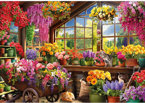 Wentworth Potting Shed Wooden Puzzle - 80 Pieces-Goviers