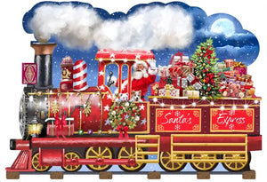 Wentworth Saint Nicholas Express Wooden Puzzle Christmas Cracker