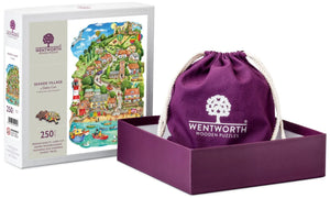 Wentworth Seaside Village Wooden Puzzle - 250 Pieces-Goviers