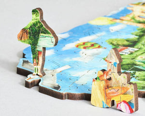Wentworth Seaside Village Wooden Puzzle - 250 Pieces-Goviers