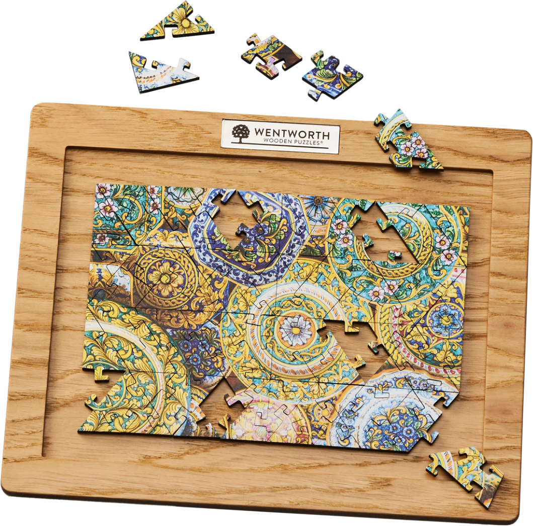Wentworth Small Wooden Jigsaw Puzzle Board-Goviers