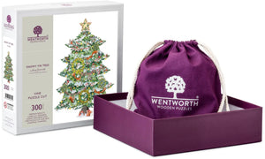 Wentworth Snowy Fir Tree - Vine Cut Wooden Puzzle - 300 Pieces-Goviers