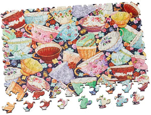 Wentworth Teatime Tea-ser Extra Difficult Wooden Puzzle - 255 Pieces-Goviers