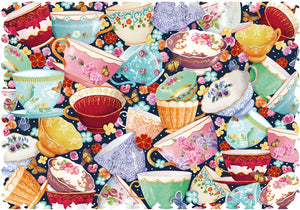 Wentworth Teatime Tea-ser Extra Difficult Wooden Puzzle - 255 Pieces-Goviers