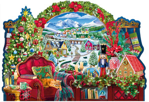 Wentworth Through the Window - Christmas Puzzle - 240 Pieces-Goviers