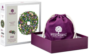 Wentworth Wildflower Wreath Wooden Puzzle - 250 Pieces-Goviers