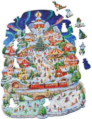 Wentworth Winter Village Wooden Puzzle - 240 Pieces-Goviers