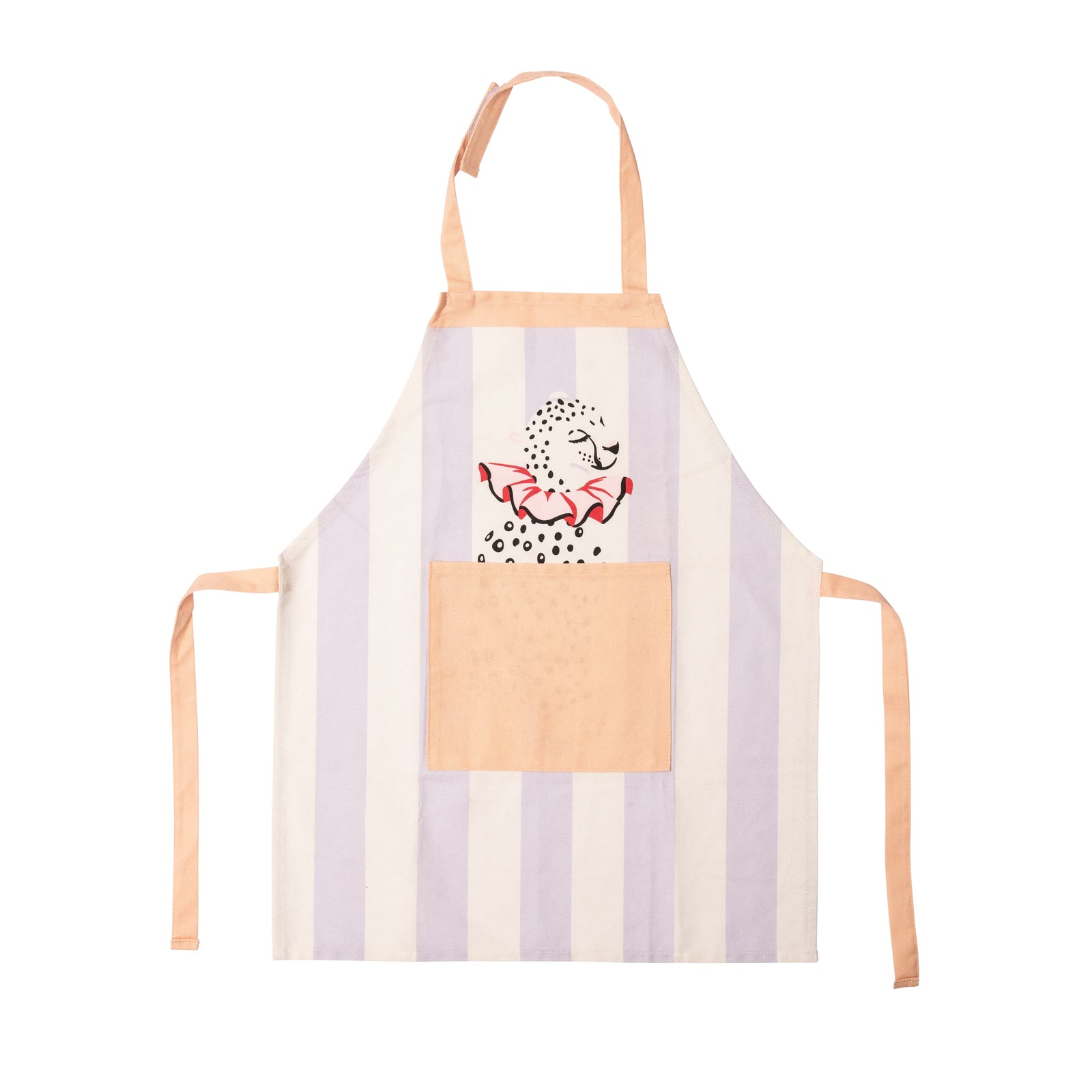 Yvone Ellen Kids Apron Set - Cheetah-Goviers