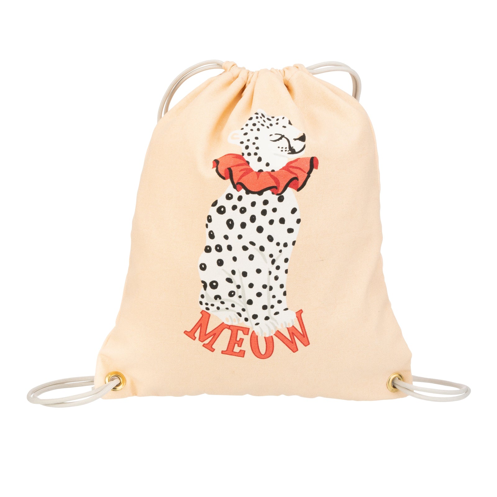 Yvone Ellen Kids Drawsring Bag - Cheetah-Goviers