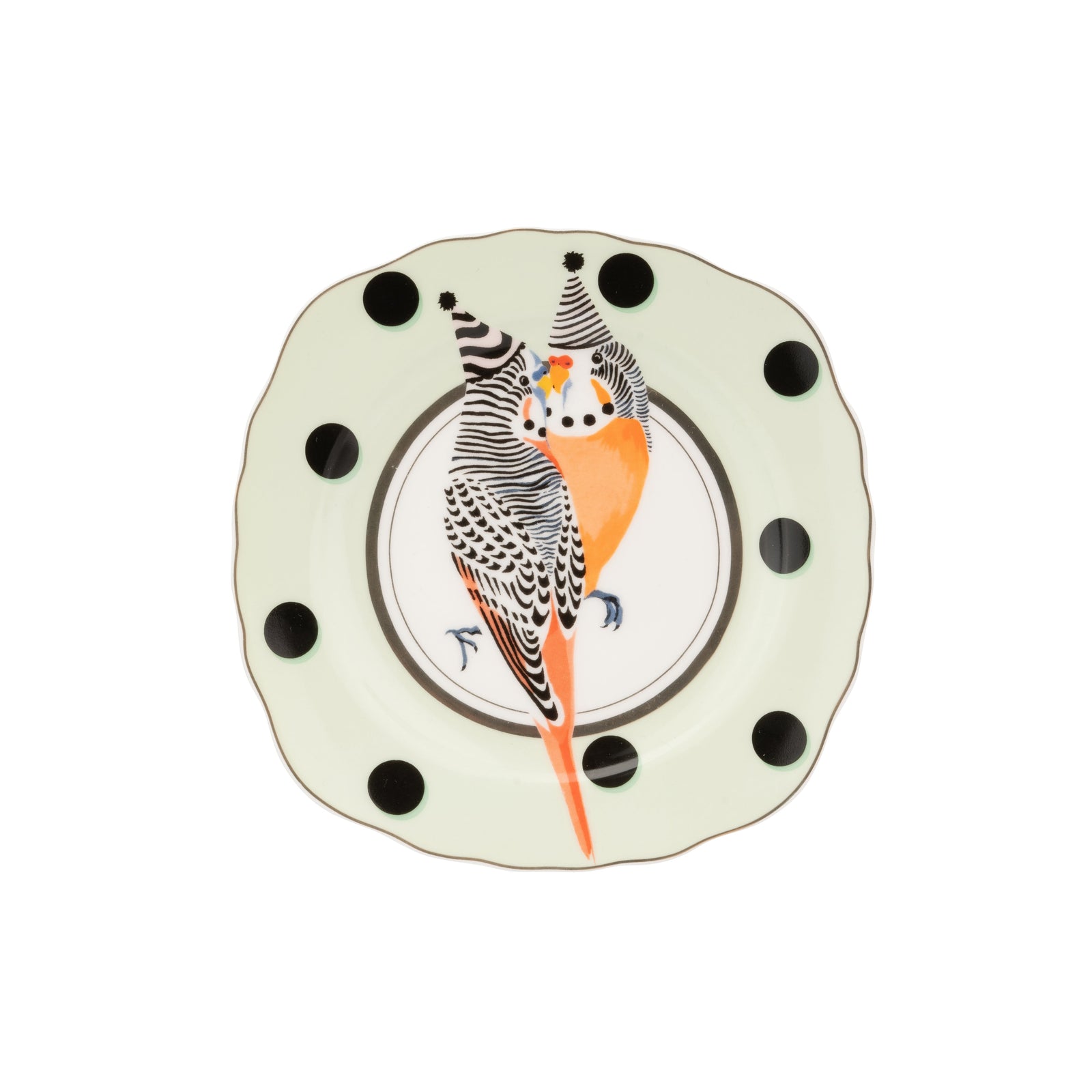 Yvonne Ellen Cake Plate - Budgie-Goviers