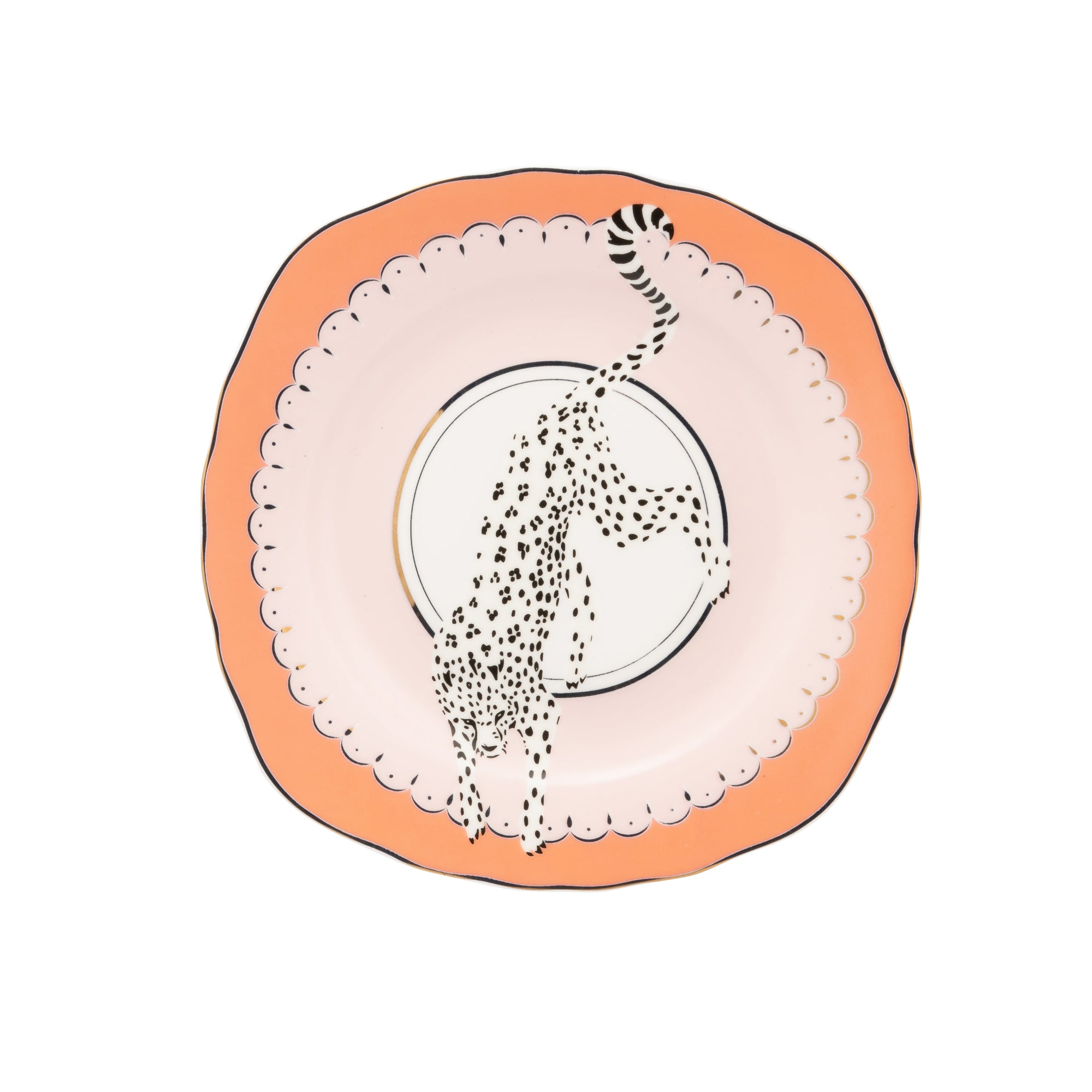 Yvonne Ellen Cake Plate - Leopard-Goviers