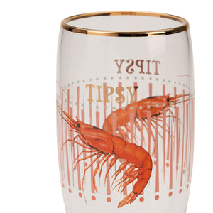 Yvonne Ellen Champagne Flute - Shrimp-Goviers