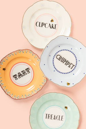 Yvonne Ellen Cheeky Tea Plates Set of 4-Goviers