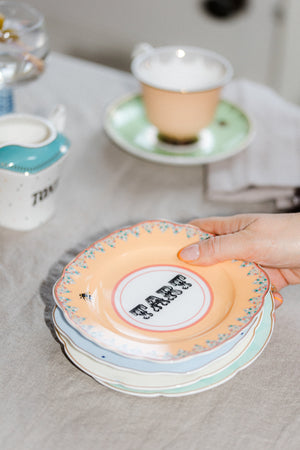 Yvonne Ellen Cheeky Tea Plates Set of 4-Goviers