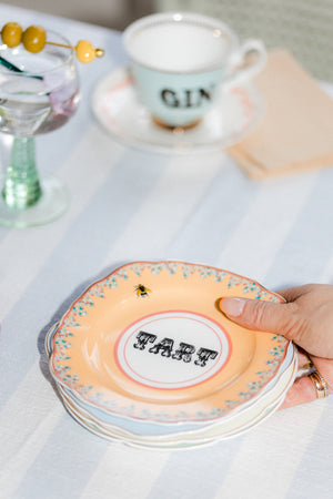 Yvonne Ellen Cheeky Tea Plates Set of 4-Goviers