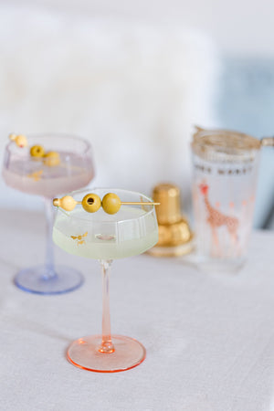 Yvonne Ellen Coupe Glass Set of 2 - Bee-Goviers