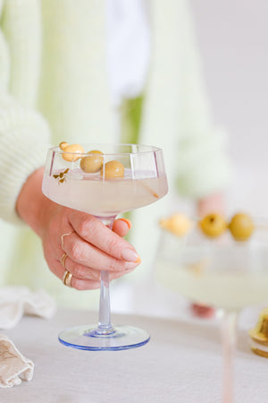 Yvonne Ellen Coupe Glass Set of 2 - Bee-Goviers