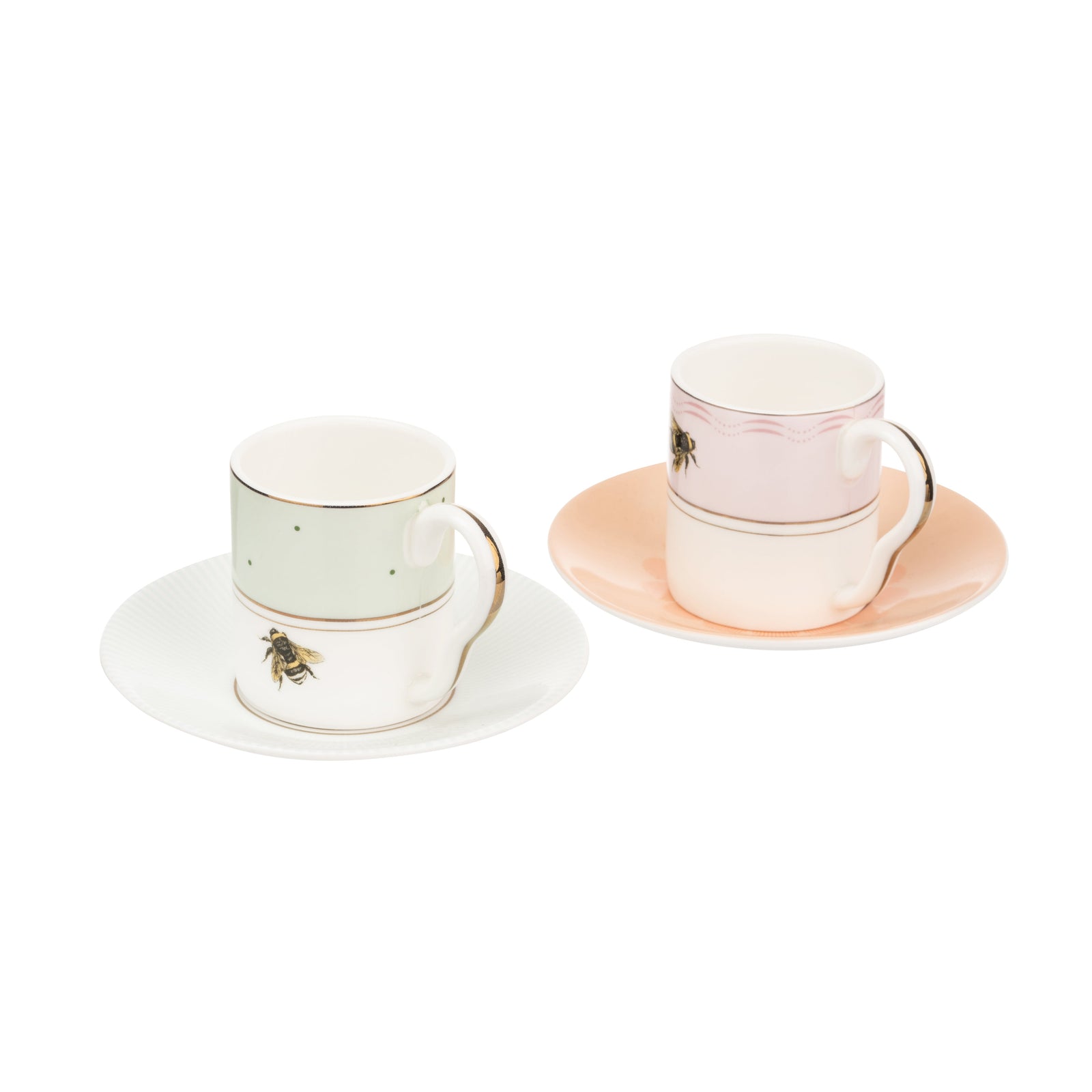 Yvonne Ellen Espresso Cup and Saucer Set of 2-Goviers