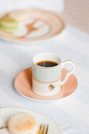 Yvonne Ellen Espresso Cup and Saucer Set of 2-Goviers