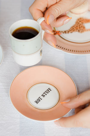 Yvonne Ellen Espresso Cup and Saucer Set of 2-Goviers