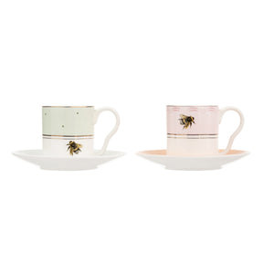 Yvonne Ellen Espresso Cup and Saucer Set of 2-Goviers