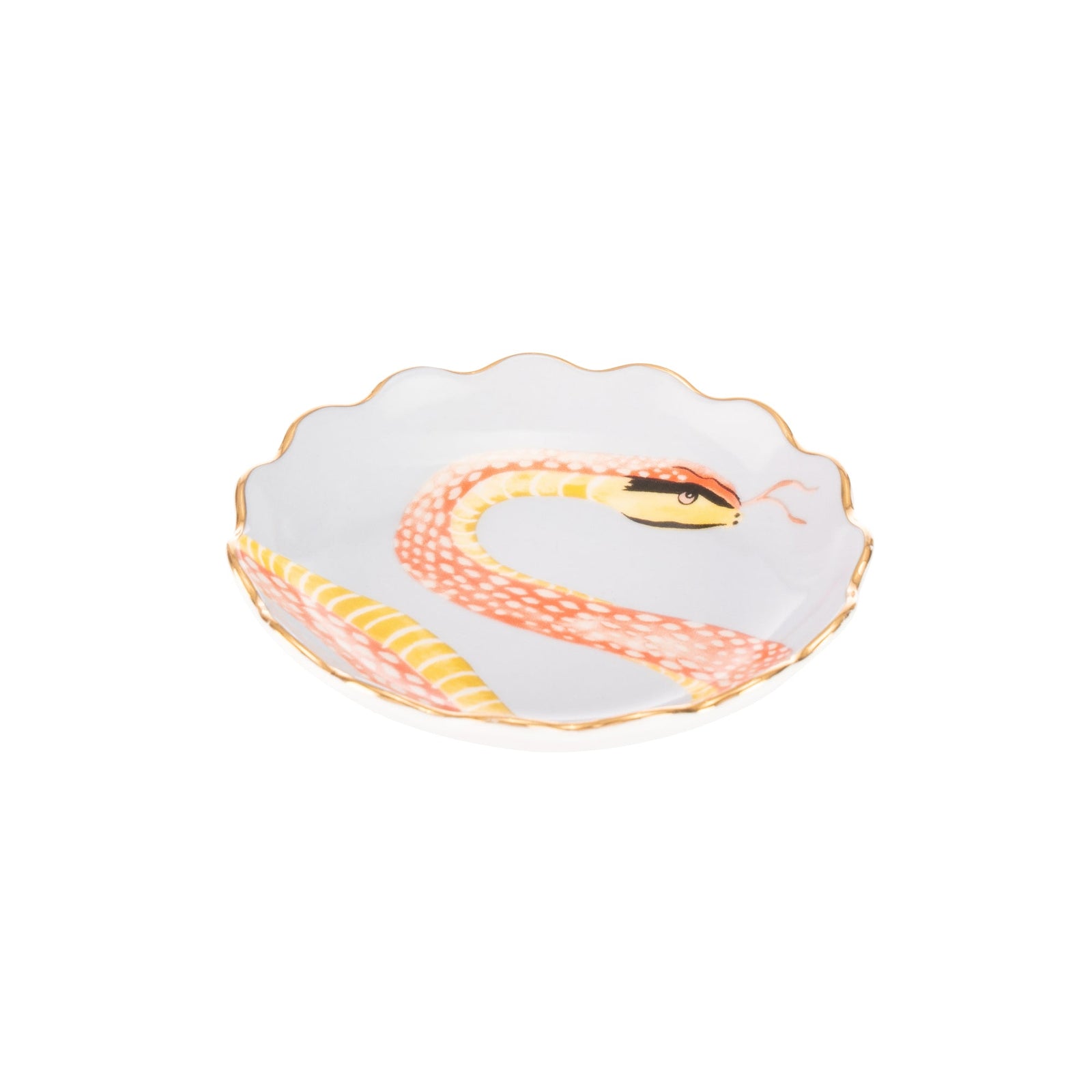 Yvonne Ellen Fluted Trinket Tray - Snake-Goviers