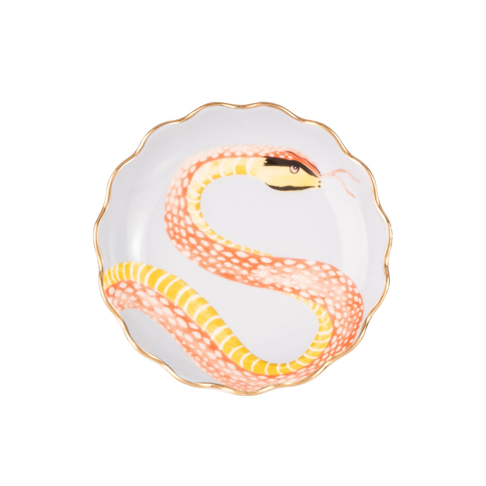 Yvonne Ellen Fluted Trinket Tray - Snake-Goviers