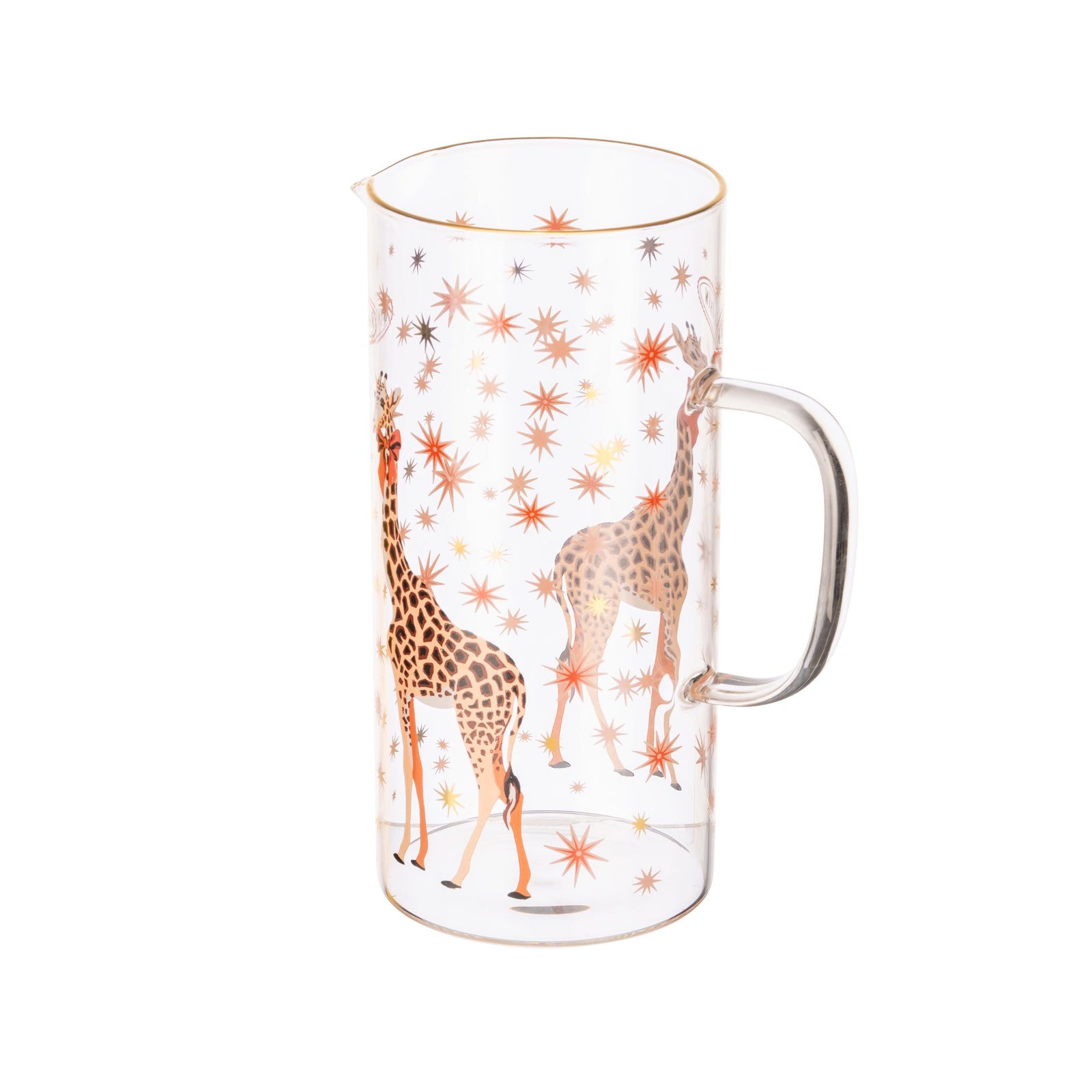 Yvonne Ellen Glass Jug - Giraffe-Goviers