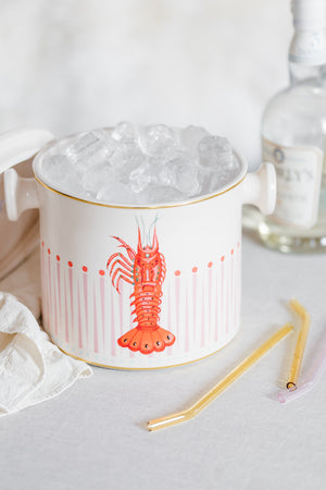 Yvonne Ellen Ice Bucket - Lobster-Goviers